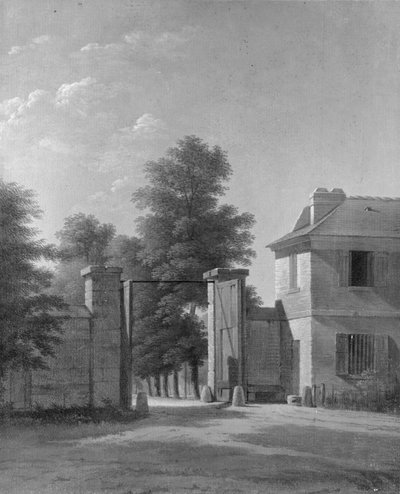 Ingresso al parco di Saint-Cloud da Jean Victor Bertin