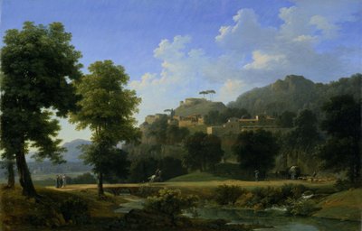 Paesaggio italiano da Jean Victor Bertin