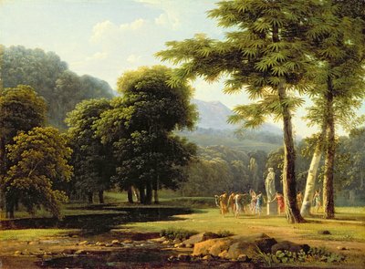 Paesaggio da Jean Victor Bertin