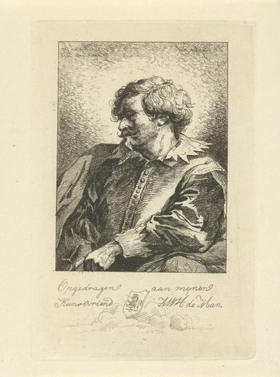 Ritratto di un uomo da Jean Zacherie Mazel