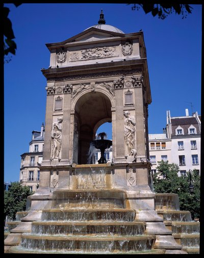 Veduta della fontana degli Innocenti da Jean and Lescot Pierre Goujon