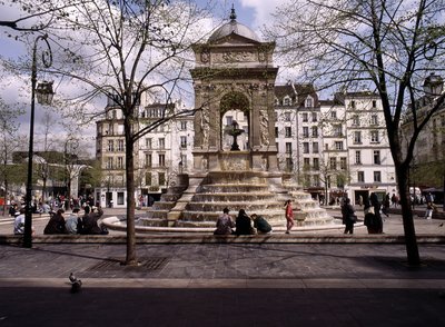Fontana degli Innocenti a Parigi. da Jean and Lescot Pierre Goujon