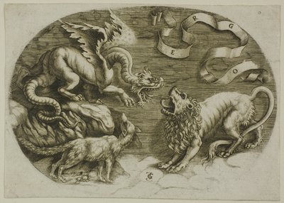 Leone, Drago e Volpe da Jean de Gourmont