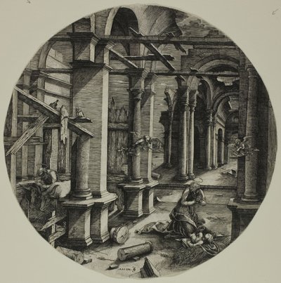 La stalla a Betlemme da Jean de Gourmont
