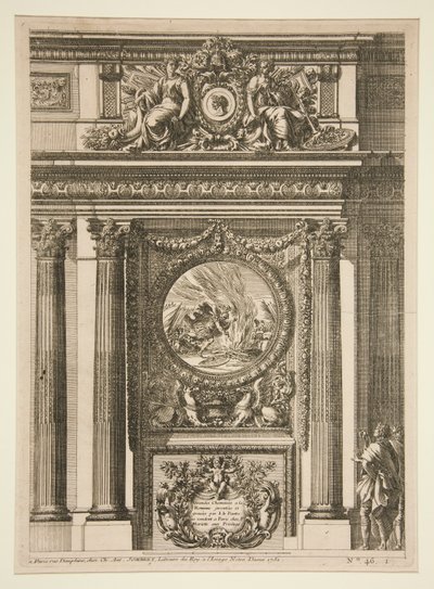 Grandi camini alla romana da Jean le Pautre