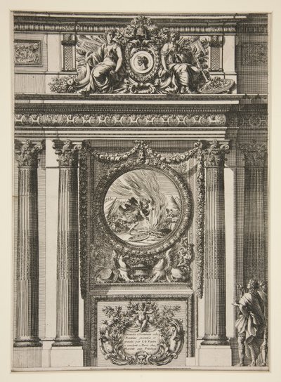 Grandi camini alla romana da Jean le Pautre