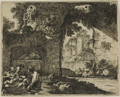 Pastori in rovina da Jean le Pautre