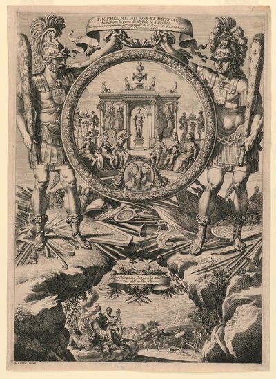 Trofeo Medallique et Imperial (Medaglia e Trofeo Imperiale) da Jean le Pautre