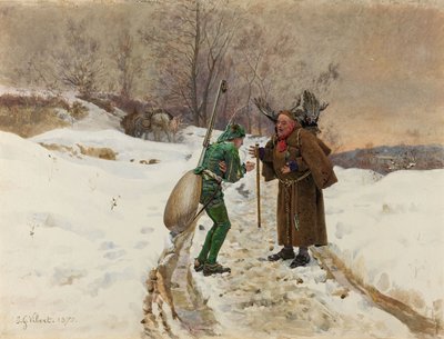 La formica e la cicala da Jean or Jehan Georges Vibert