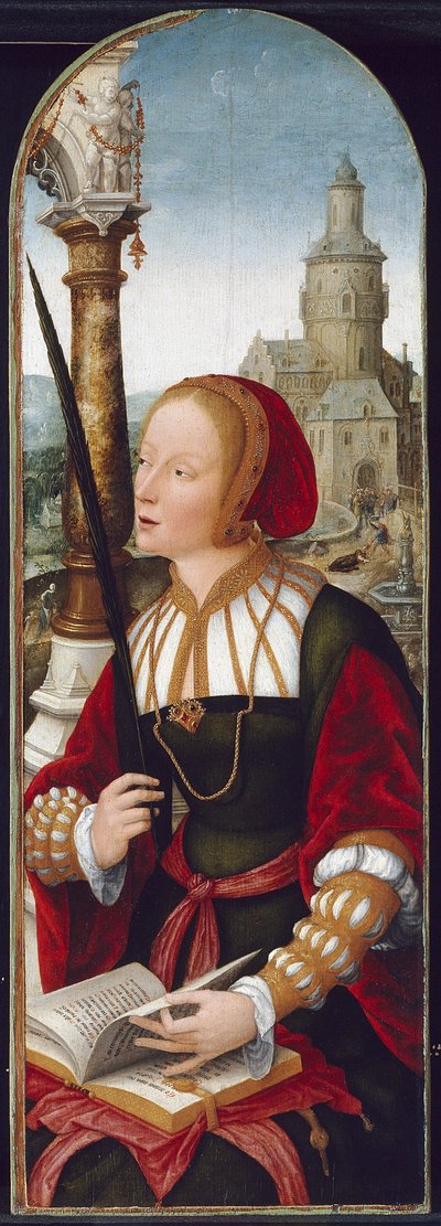 Santa Barbara da Jean the Elder Bellegambe