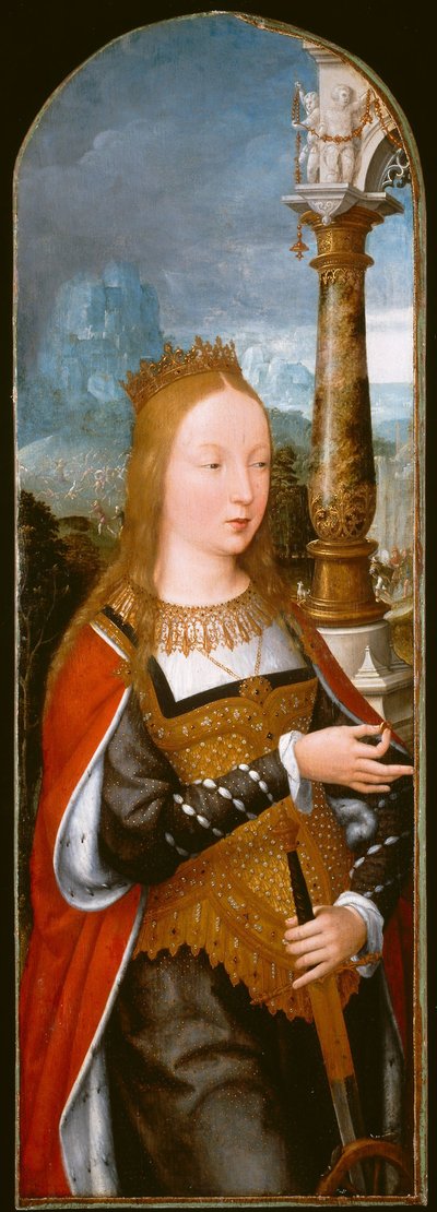 Santa Caterina, c.1520 da Jean the Elder Bellegambe