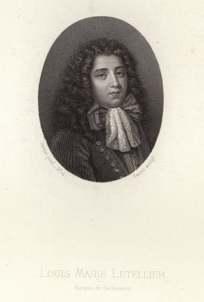 Louis-Marie Letellier da Jean the Elder Petitot
