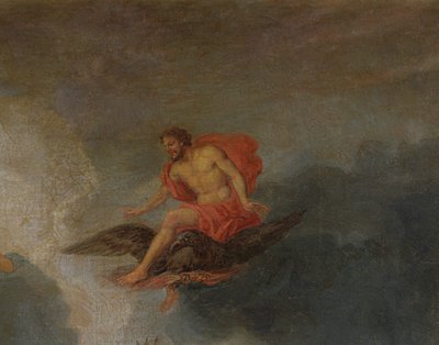Zeus (dettaglio da I boschetti di Versailles) da Jean the Younger Cotelle