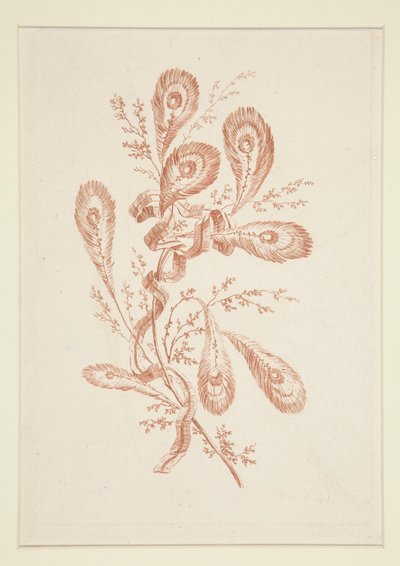Senza titolo (Fiori ideali), da un set di sei da Jeanne Deny