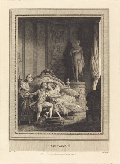 Il consommé da Jeanne Deny or Martial Deny after Niclas Lafrensen II
