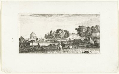 Veduta della Dôme des Invalides a Parigi da Jeanne Françoise Ozanne