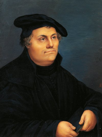 Ritratto di Martin Lutero da Jeanne Henriette Rath