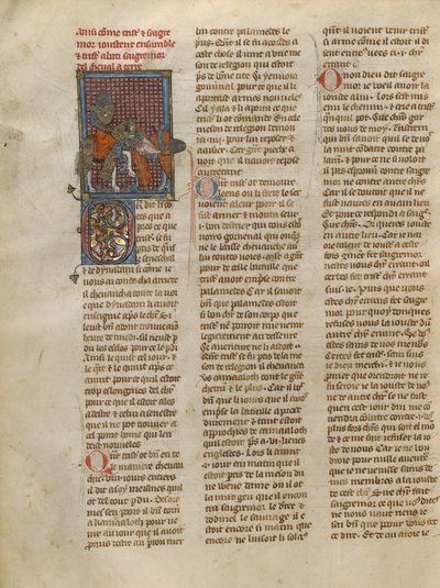 Tristano che disarciona Sagremor da Jeanne de Montbaston