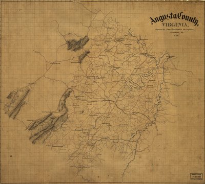 Contea di Augusta, Virginia, LOC 99446931 da Jedediah Hotchkiss