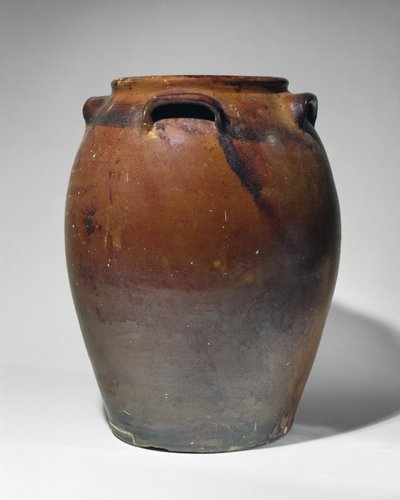 Vaso, c. 1850 da Jefferson S. Nash Pottery