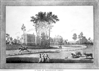 Una Vista di Paddington Green, 1782-3 da Jefferyes Hammett O