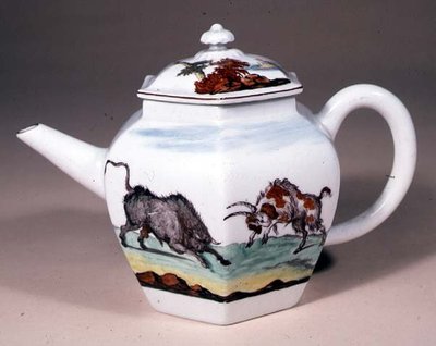 Teiera di Chelsea, c.1755 da Jefferyes Hammett ONeale