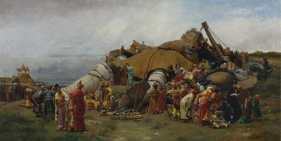 Gulliver e i Lillipuziani da Jehan Georges Vibert