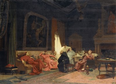 Le avventure del missionario, ca. 1883 da Jehan Georges Vibert