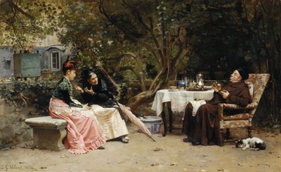Il rimprovero, 1874 da Jehan Georges Vibert