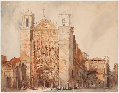 Chiesa di San Paolo, Valladolid da Jenaro Pérez Villaamil