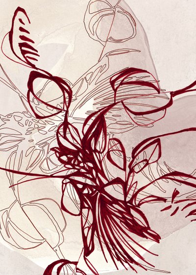 Linee botaniche eleganti da Jenja Braun