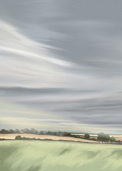 Cielo sereno in campagna da Jenna Alheit