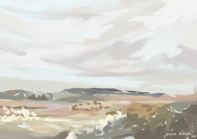Paesaggio desertico tranquillo da Jenna Alheit