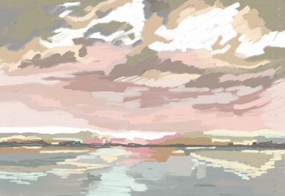 Riflessi di un tramonto rosa da Jenna Alheit