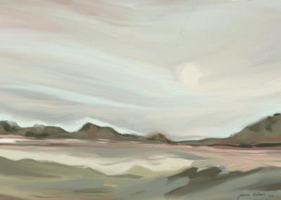 Paesaggio astratto e sereno da Jenna Alheit