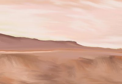 Orizzonte sereno nel deserto da Jenna Alheit