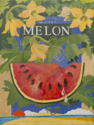 Melone (acrilico) da Jennifer Abbott