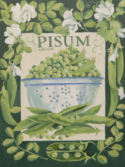Pisum, Piselli (acrilico) da Jennifer Abbott