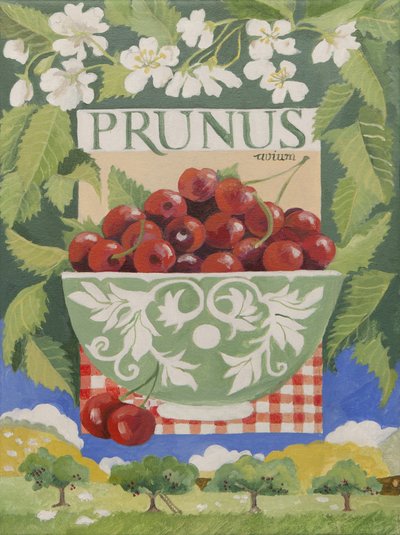 Prunus avium (acrilico) da Jennifer Abbott