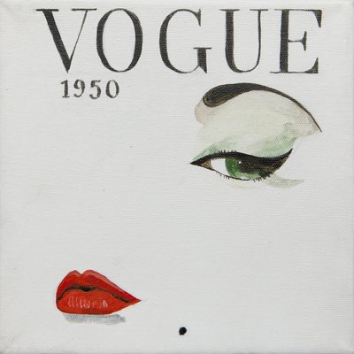 Copertina di Vogue (acrilico) da Jennifer Abbott