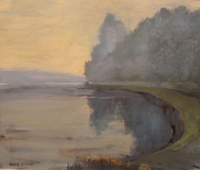 Batson Creek Salcombe, mattina presto, 2016 da Jennifer Wright