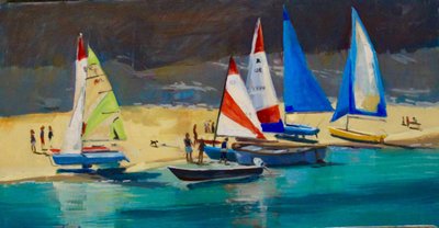 Salcombe Smalls Cove Dinghies da Jennifer Wright
