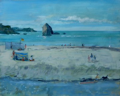 Thurlestone Rock, Devon, 2016 da Jennifer Wright