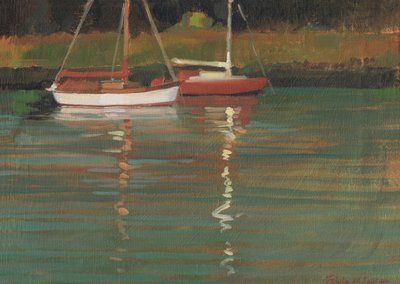 Riflessi dello yacht da Jennifer Wright