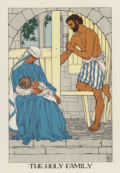 La Sacra Famiglia da Jenny Wylie
