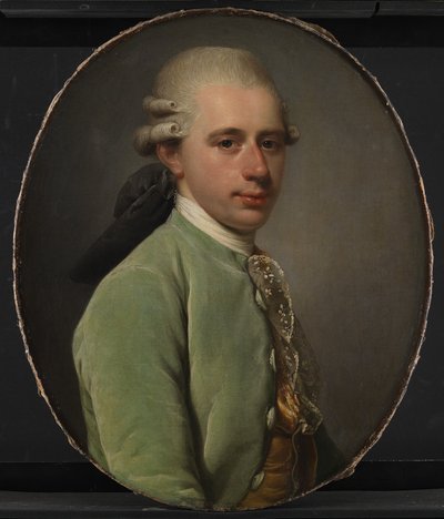 Direttore generale delle poste Frederik Hauch da giovane da Jens Juel