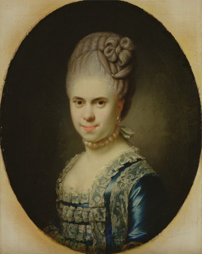 Ritratto di Dorothea Maria Lienau, 1772 da Jens Juel