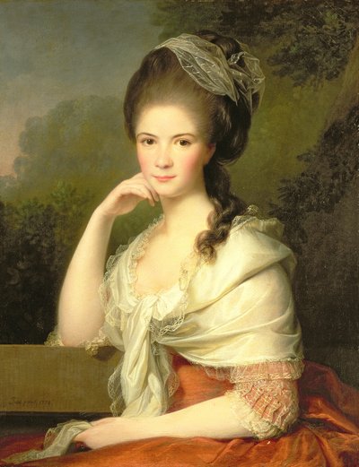 Ritratto di una donna da Jens Juel