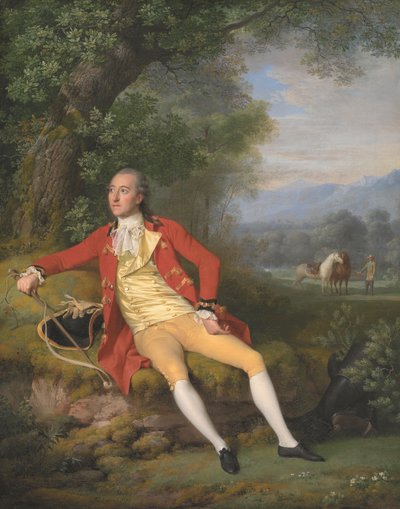 Ritratto di un inviato alle corti di Francia e Inghilterra da Jens Juel