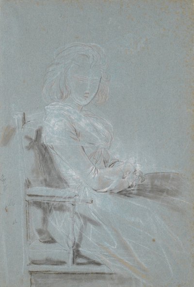 Studio per il ritratto di Ulrike Elenora Wedel Jarlsberg, nata Brockdorff da Jens Juel